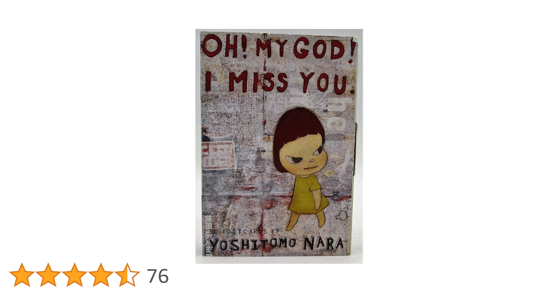 Amazon.co.jp: Oh! My God! I Miss You: 30 Postcards : Nara